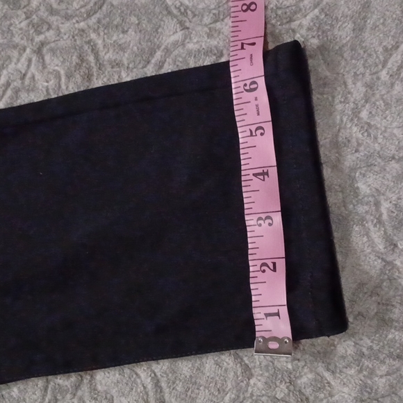 Gloria Vanderbilt Amanda Sz 12 black Missy Average Jeans Hight Rise Straight Leg - Picture 8 of 12